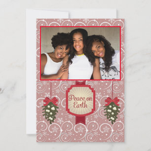 A Family Photo Christmas Holiday Card