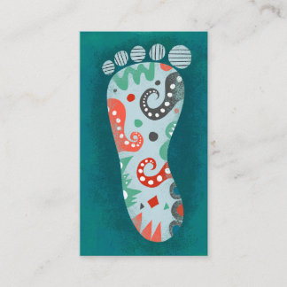 A Fancy Foot Business Cards