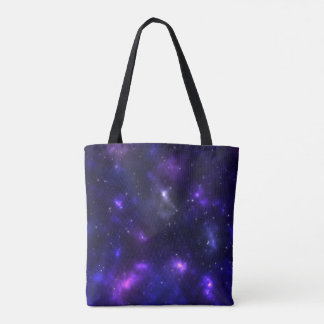 A fancy galaxy tote bag