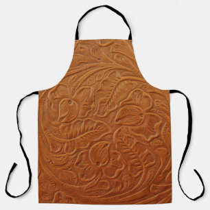 A fancy tan brown light colored background made of apron