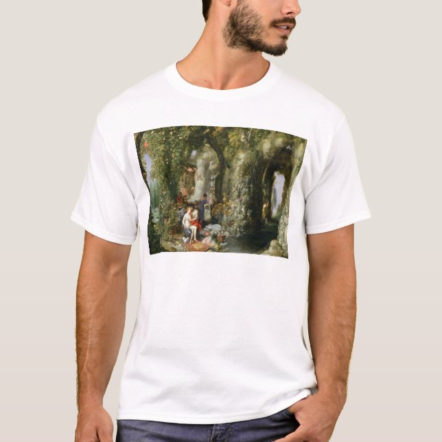 A Fantastic cave with Odysseus and Calypso T-Shirt (Front)