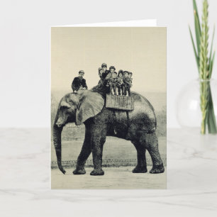 A Farewell Ride on Jumbo Card