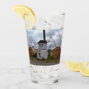 A Farmhouse Christmas Glass