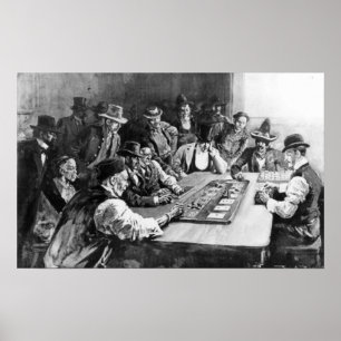 A Faro Game at El Paso Poster