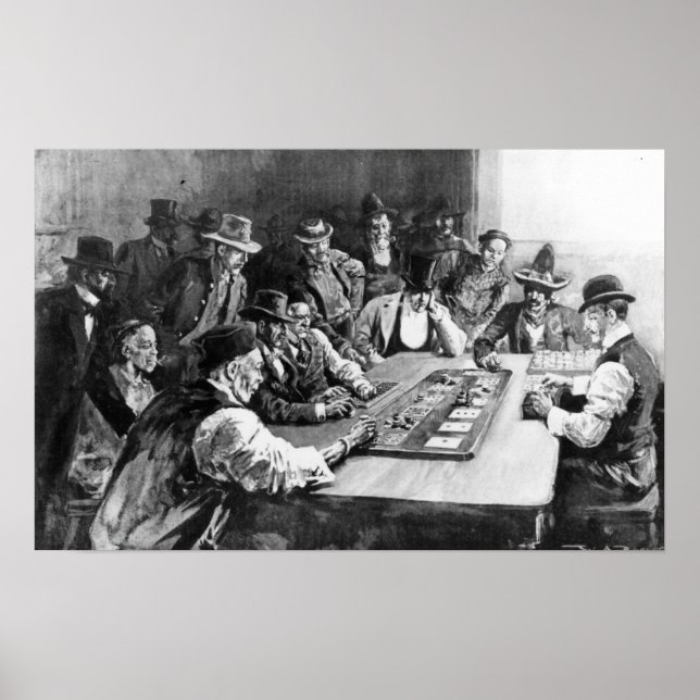 A Faro Game at El Paso Poster (Front)