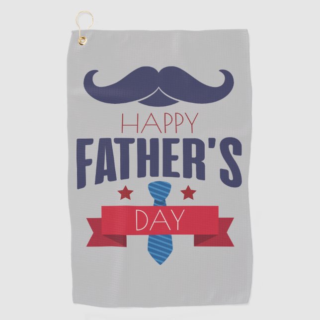 A Father's Day Gift That Will Keep on Giving Golf Towel (Front)