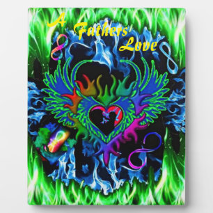 A Fathers Love Poem Custom Tabletop Plaque Art