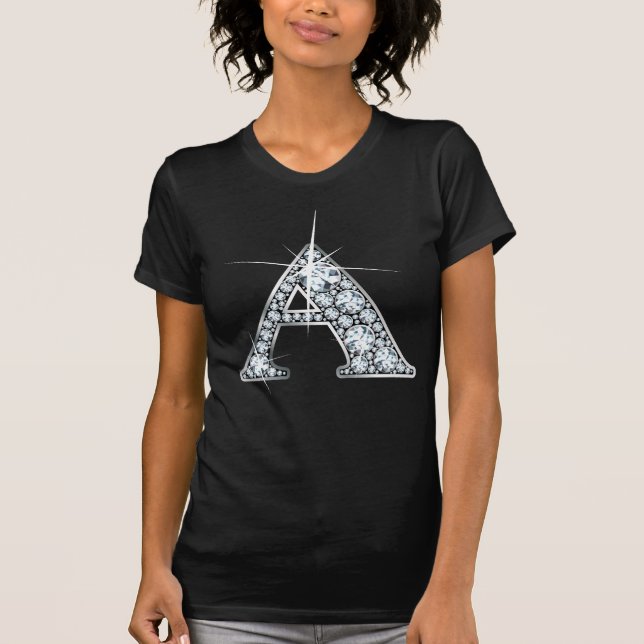 A Faux-"Diamond Bling" T-Shirt (Front)