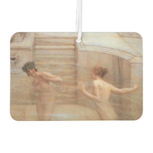 A Favourite Custom by Lawrence Alma-Tadema Car Air Freshener