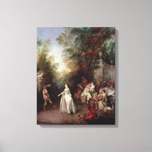 A Feast Canvas Print