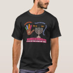 A Feast of Dedication, Thanksgivukkah T-Shirt<br><div class="desc">A Feast of Dedication,  Hanukkah and Thanksgiving tribute.</div>