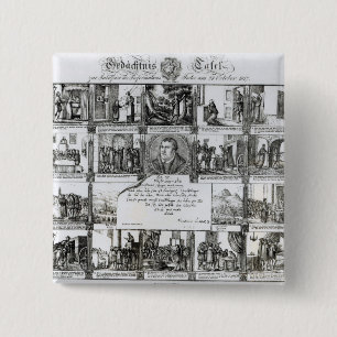 A Feast to Celebrate the Reformation 15 Cm Square Badge