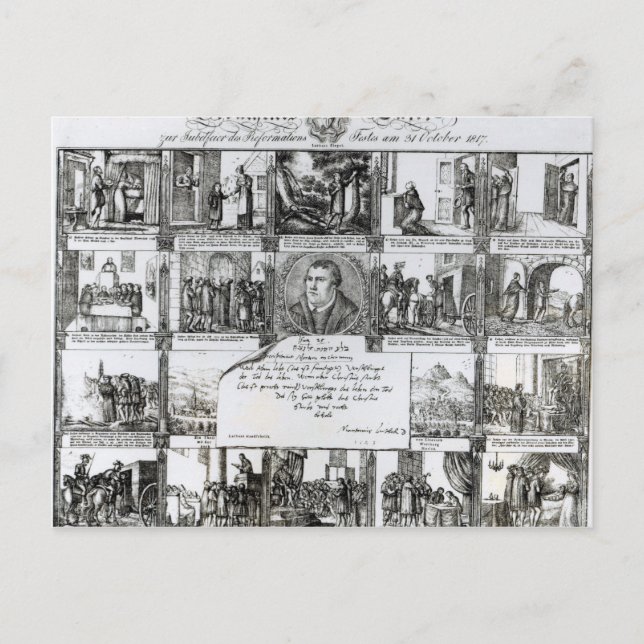 A Feast to Celebrate the Reformation Postcard (Front)