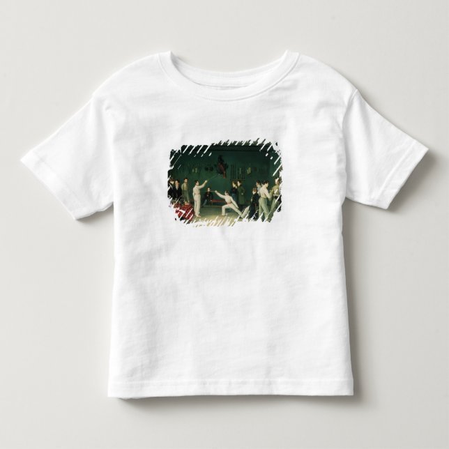 A Fencing Scene, 1827 Toddler T-Shirt (Front)