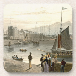 A ferry arriving at Leith, from 'A Voyage Around G Coaster