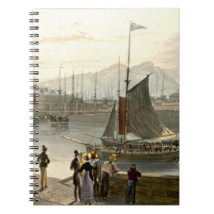 A ferry arriving at Leith, from 'A Voyage Around G Notebook