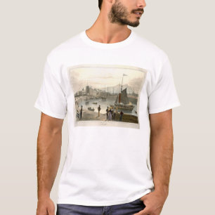 A ferry arriving at Leith, from 'A Voyage Around G T-Shirt