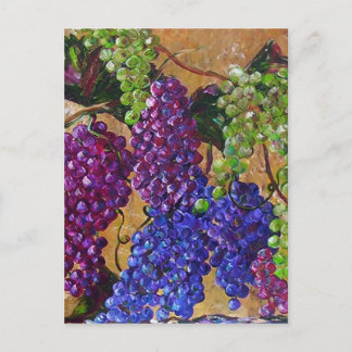 A Festival of Grapes Postcard