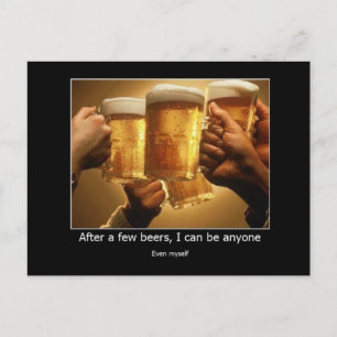 A Few Beers Postcard