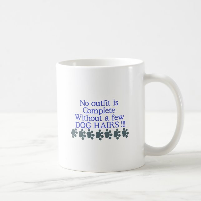 A Few Dog Hairs Coffee Mug (Right)