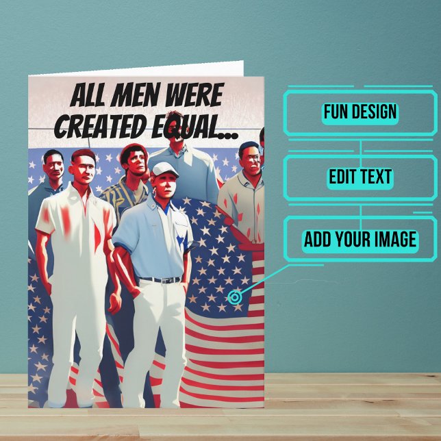 A Few Great Men Became Fireman Birthday  Card (This fun card is specifically for the firefighter friend in your life.)