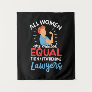 A Few Women Become Lawyers Tapestry