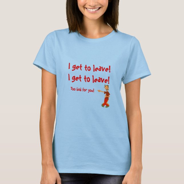 A Few Words for Underclassmen . . . T-Shirt (Front)