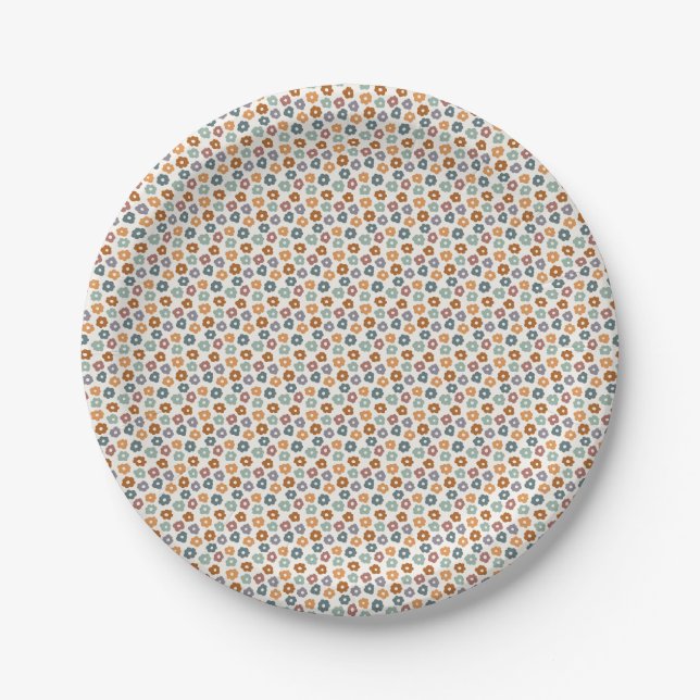 A Fflower Blossoms For Its Own Joy Paper Plate (Front)