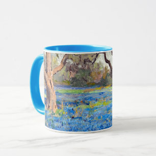 A Field of Bluebonnets at Alamo Heights, 1919 Mug