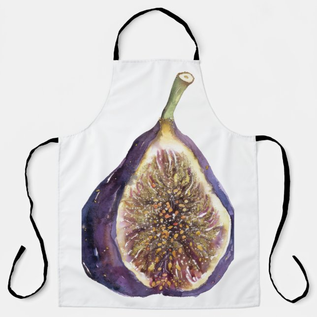 A Fig Painting Apron (Front)
