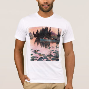 A Fine Catch by John Clymer T-Shirt