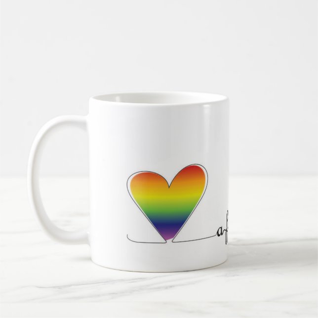A Fine Line Pride Edition Coffee Mug (Left)