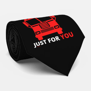 A FIRETRUCK JUST FOR YOU funny pun Tie