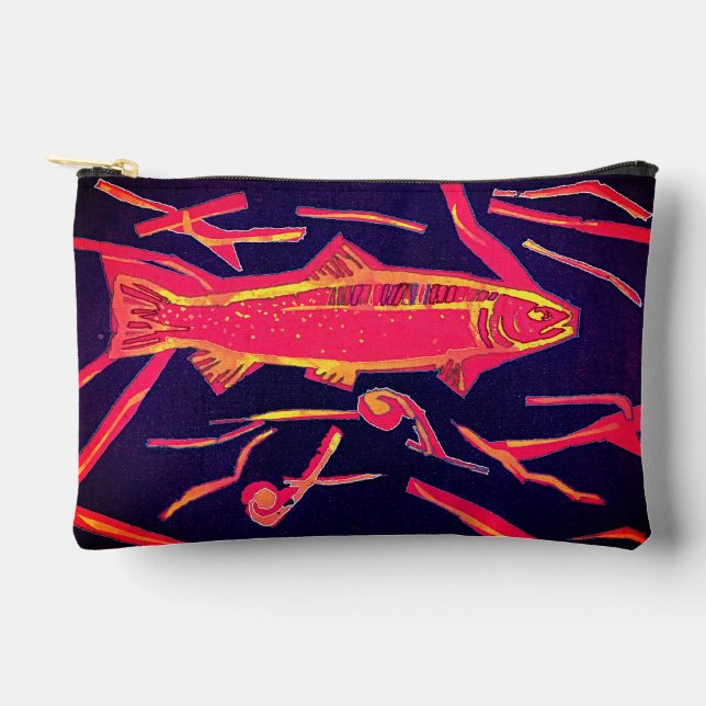 A fish accessory pouch (Front)