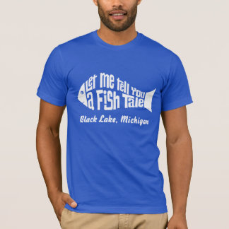 A Fish Tale Customised Place Name T-Shirt