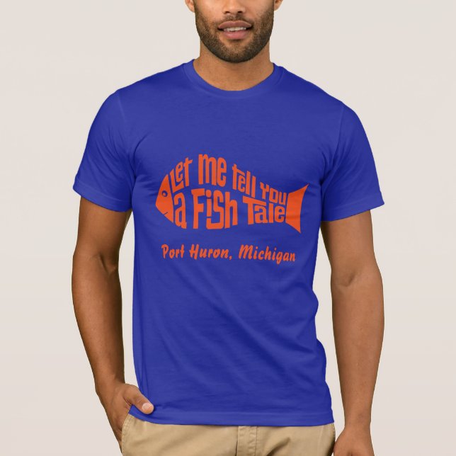 A Fish Tale Customised T-Shirt (Front)
