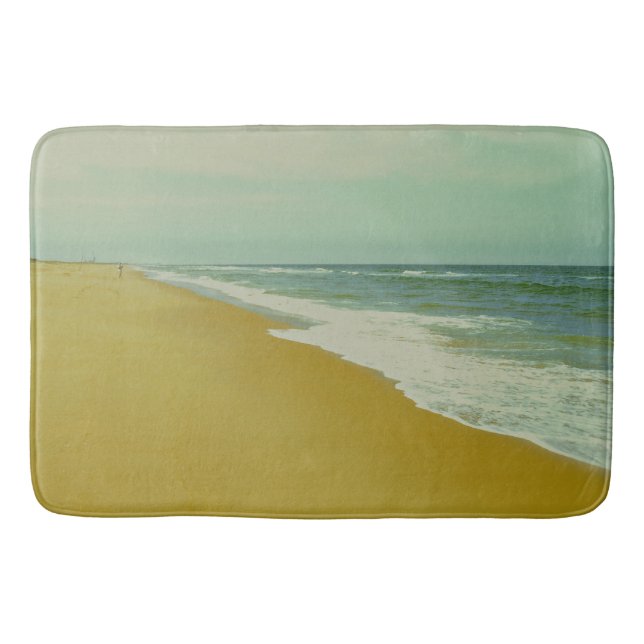 A Fisherman and the Sea Bath Mat (Front)