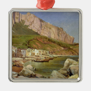 A Fishing Village at Capri Metal Tree Decoration