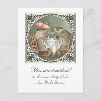 A Fishy Date Customisable Invitation