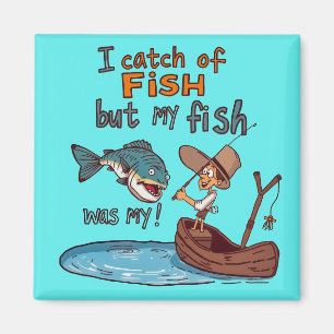 A Fishy Surprise Magnet