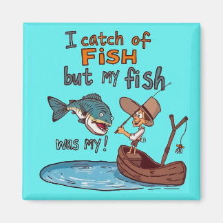  A Fishy Surprise  Magnet