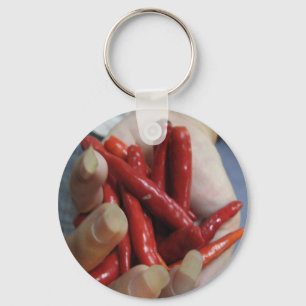 A Fistful of Chilies Key Ring