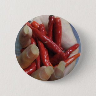 A Fistful of Chilli 6 Cm Round Badge