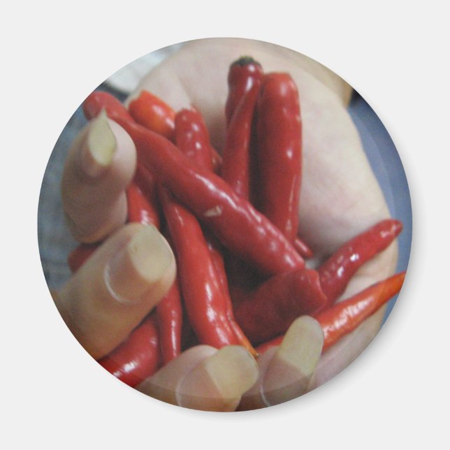 A Fistful of Chilli Magnet (Front)
