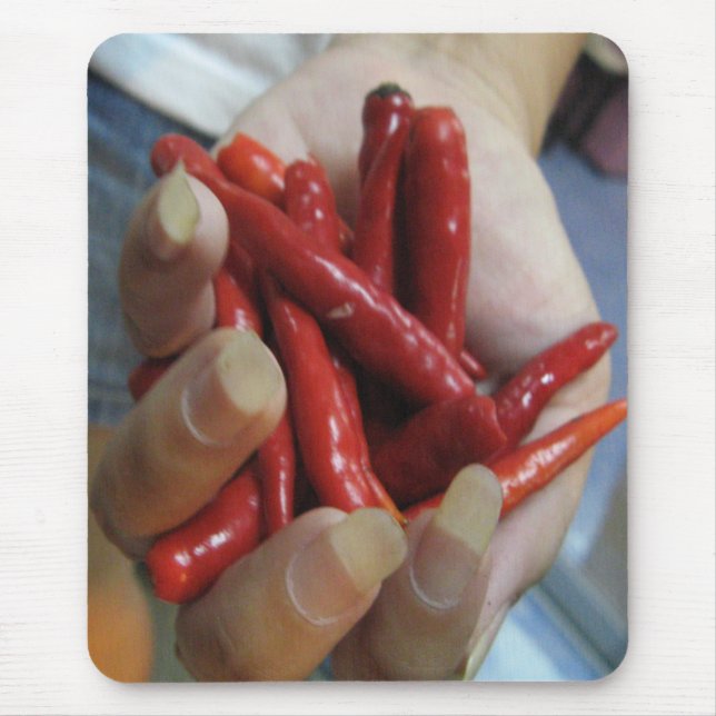 A Fistful of Chilli ... Thai Street Food Mouse Mat (Front)