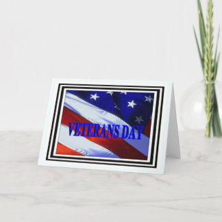 A Flag for our Veterans Thank You Card