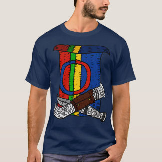 a flag hand drawn for the sami people with traditi T-Shirt