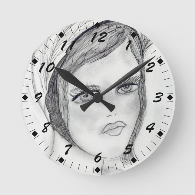 A Flapper Round Clock (Front)