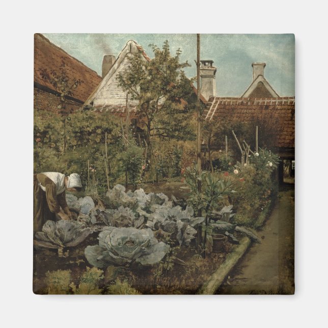 A Flemish Garden Magnet (Front)