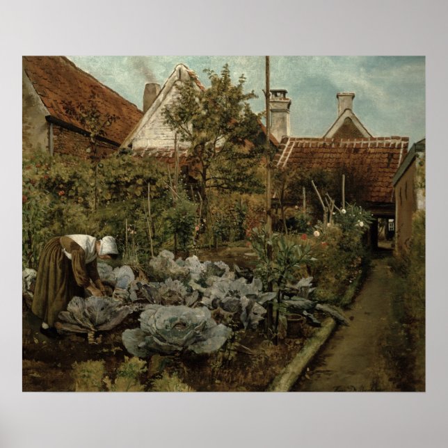 A Flemish Garden Poster (Front)